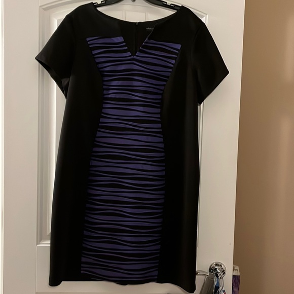 Robe Connected Apparel Neuve - Taille 8, Motif Vert Bleu Blanc, Avec étiquette